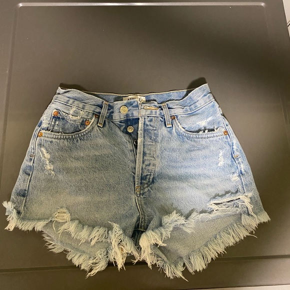 Agolde Parker Shorts - Picture 1 of 4